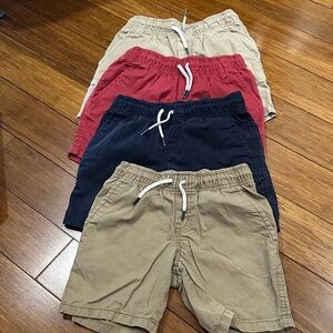 Cat & Jack Kids Shorts Set - Beige, Red, Navy